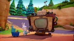 انیمیشن خرگوش های بازیگوش قسمت 218 - rabbids invasion